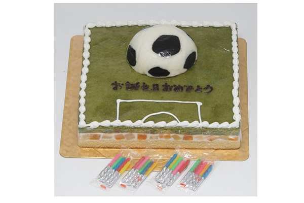 サッカーフィールドケーキ 8号 24cm イエローパンプキン Cake Jp