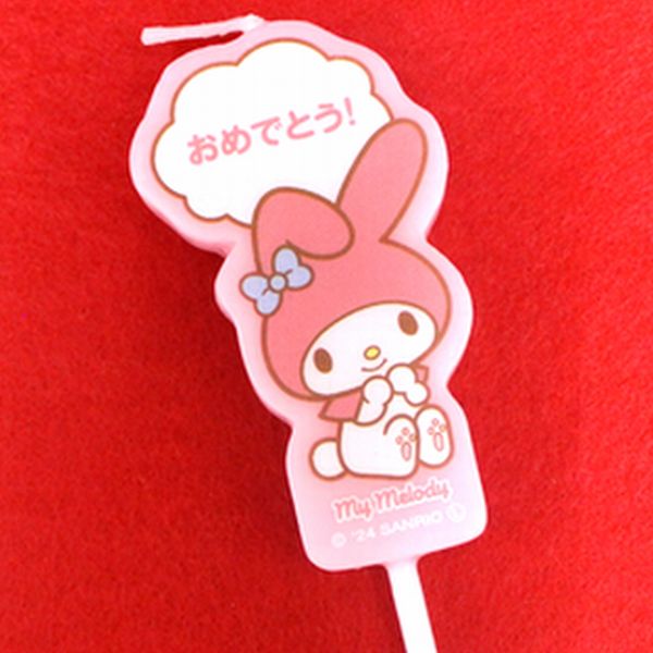 マイメロディキャンドル