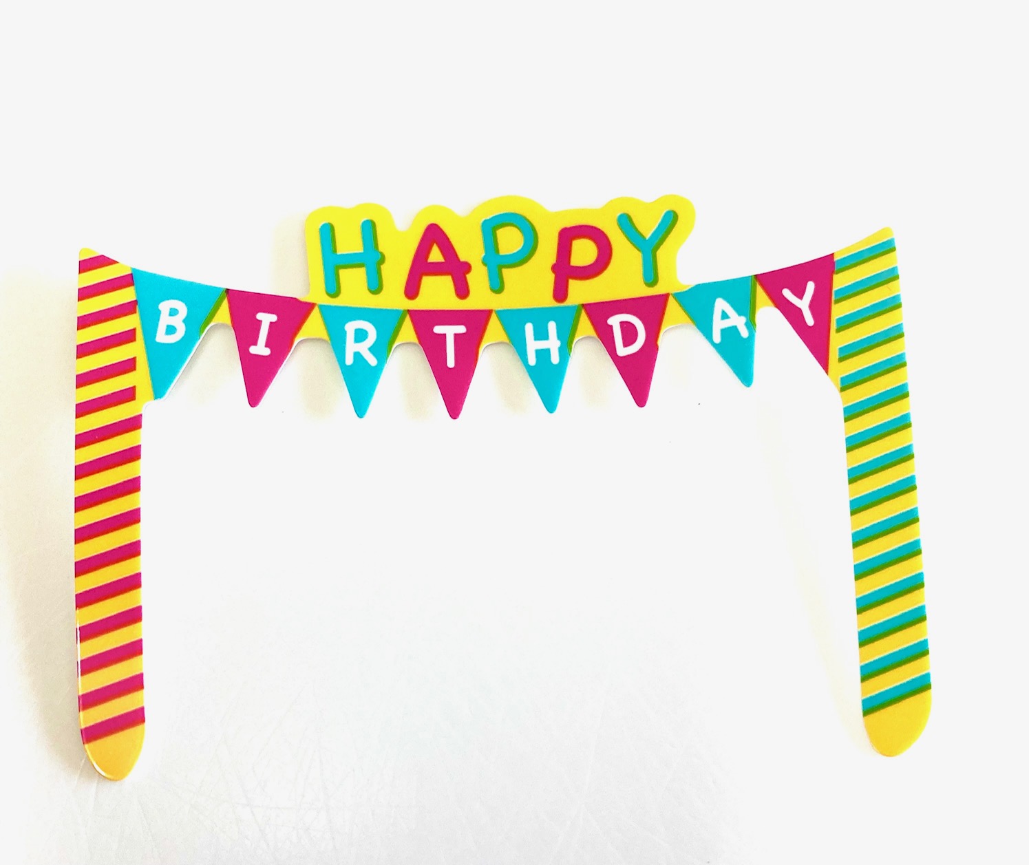 ハッピーバースデーフラッグピック