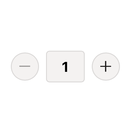 数量は「1」にしてください