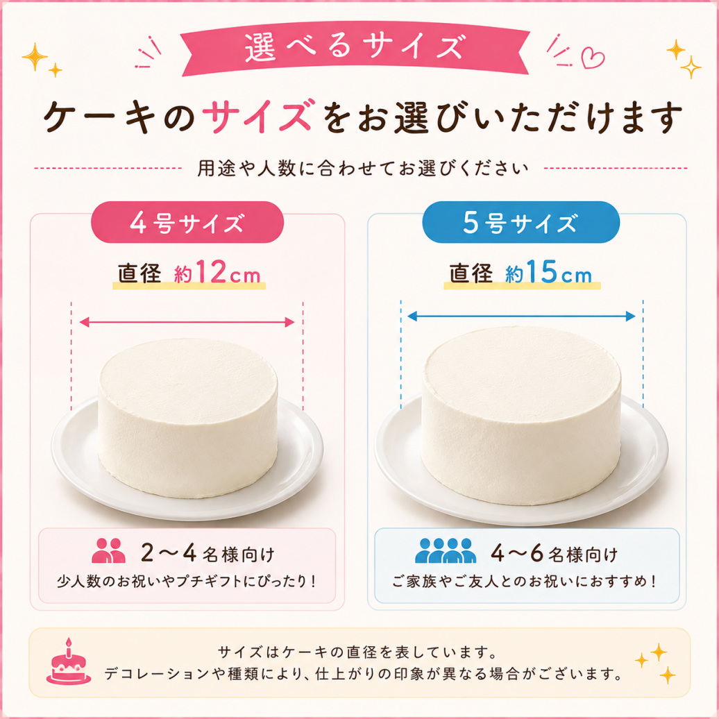 4号/5号サイズの選択
