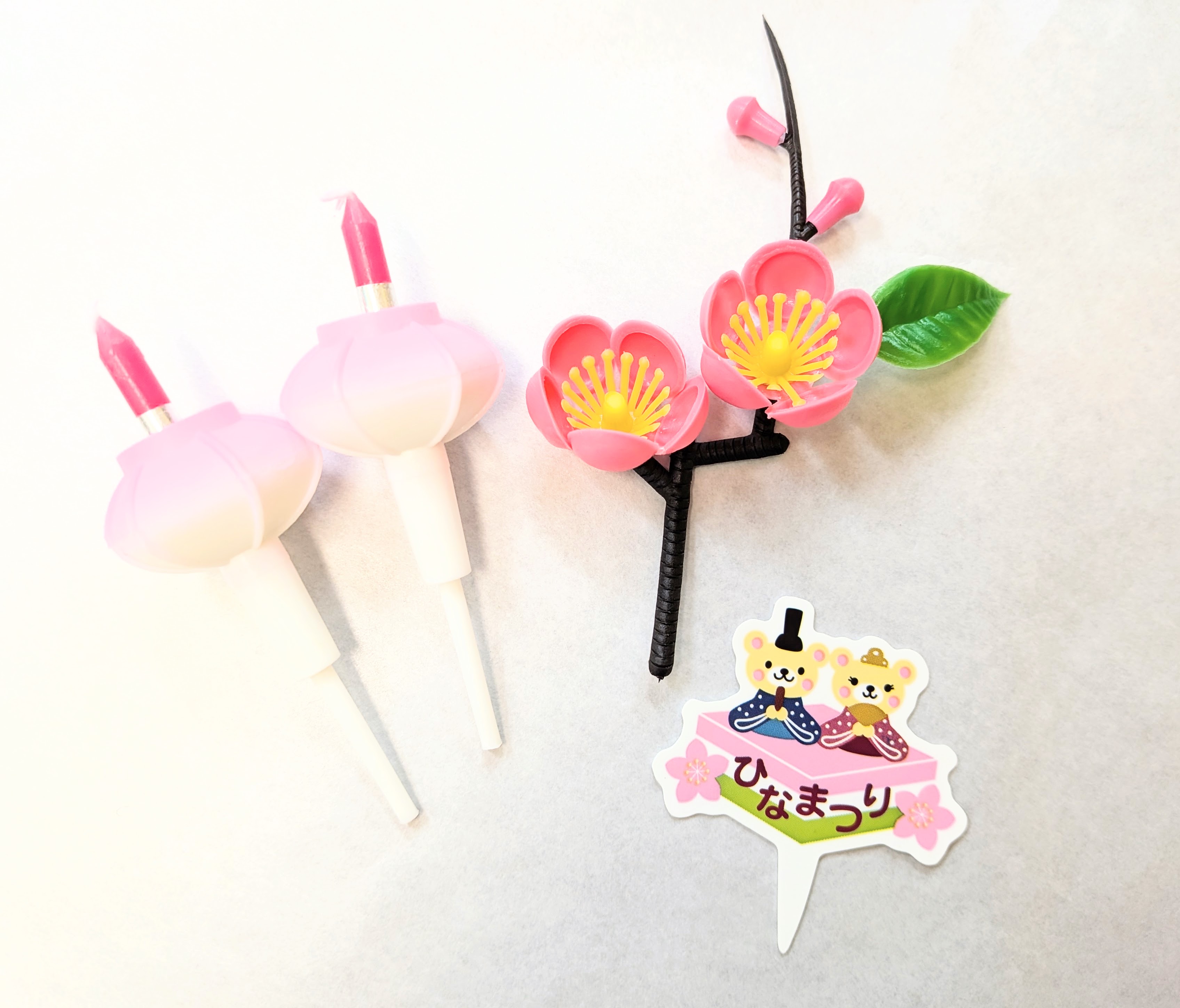 ひなまつりぼんぼりピックセット