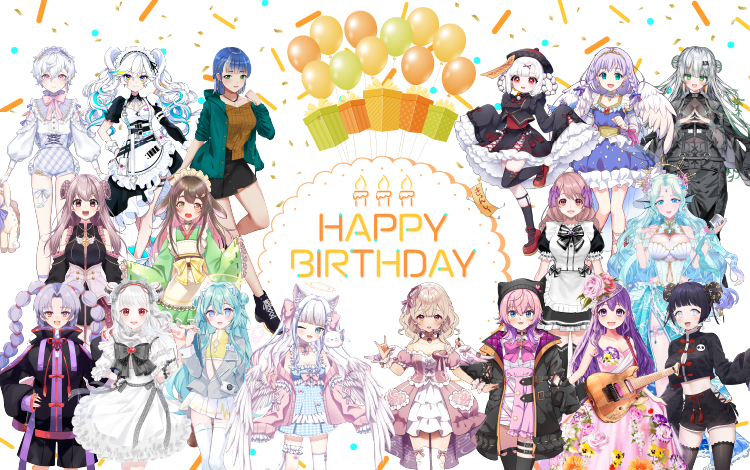「IRIAM」ライバー誕生日ケーキ