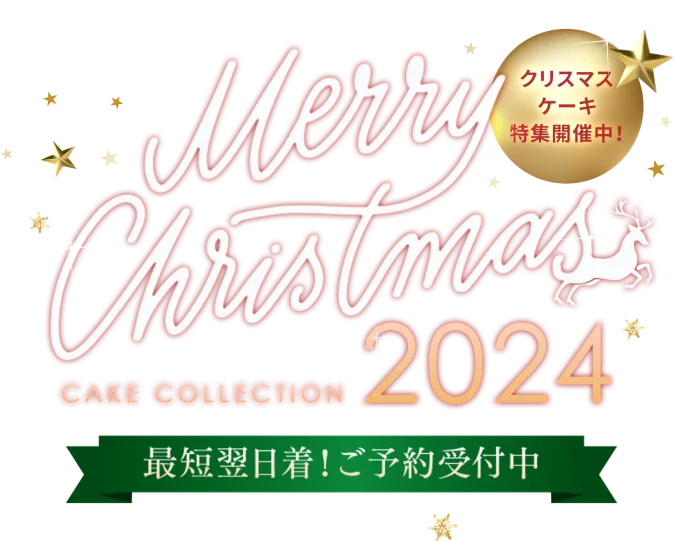 Merry Christmas 2024 クリスマスケーキ特集開催中！最短翌日着！ご予約受付中