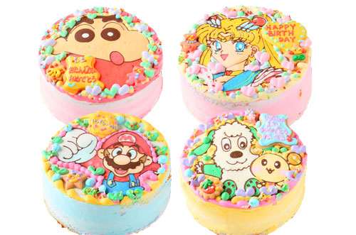 誕生日ケーキにおすすめ 人気のイラストケーキ 似顔絵ケーキ16選 Cake Jp