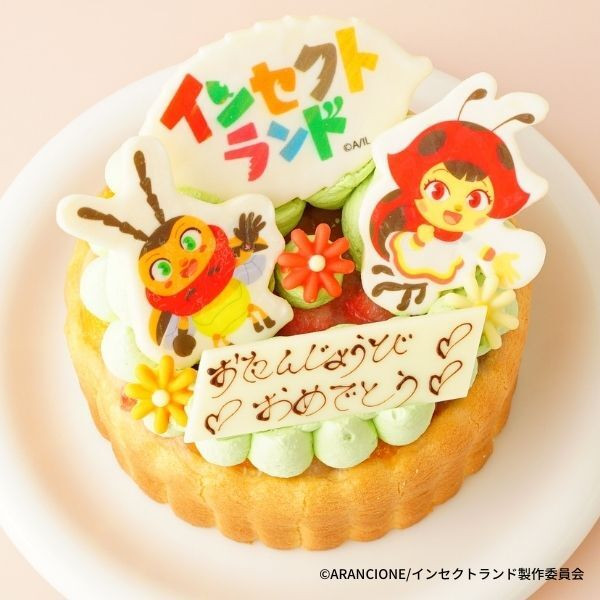 アニメ『インセクトランド』オリジナルケーキ 2