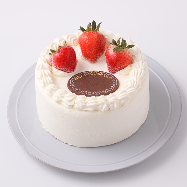 かわいい萌え断ケーキ♪　レインボーケーキ　5号　15cm 2