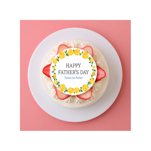 4号メッセージプレートケーキ ケーキ工房 モンクール Cake Jp