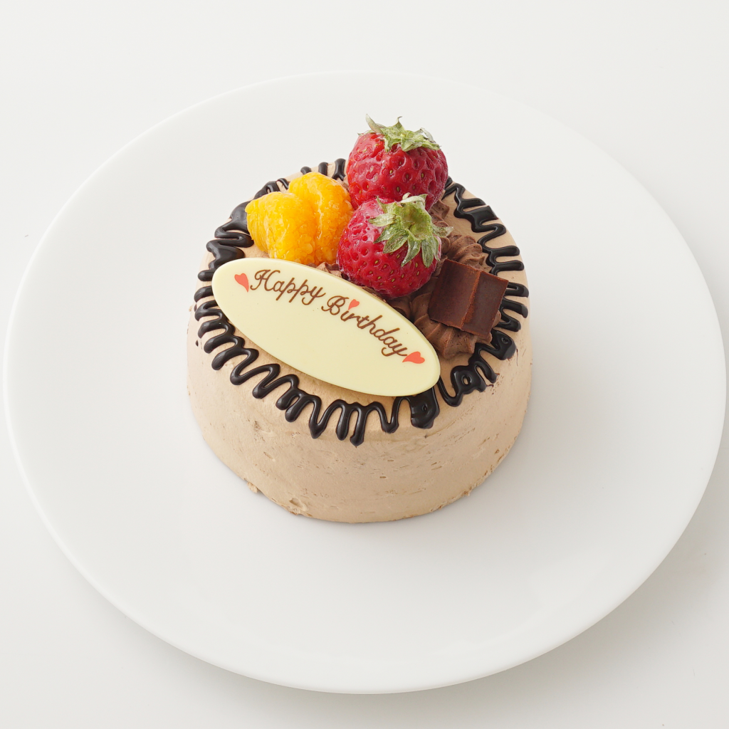 贅沢生チョコデコレーションケーキ 4号