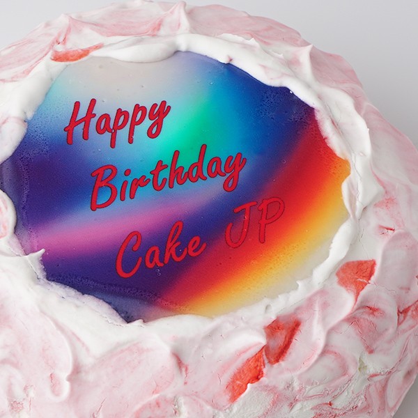 カラーが選べる　センイルケーキ5号メッセージプレート【センイルケーキ】 7
