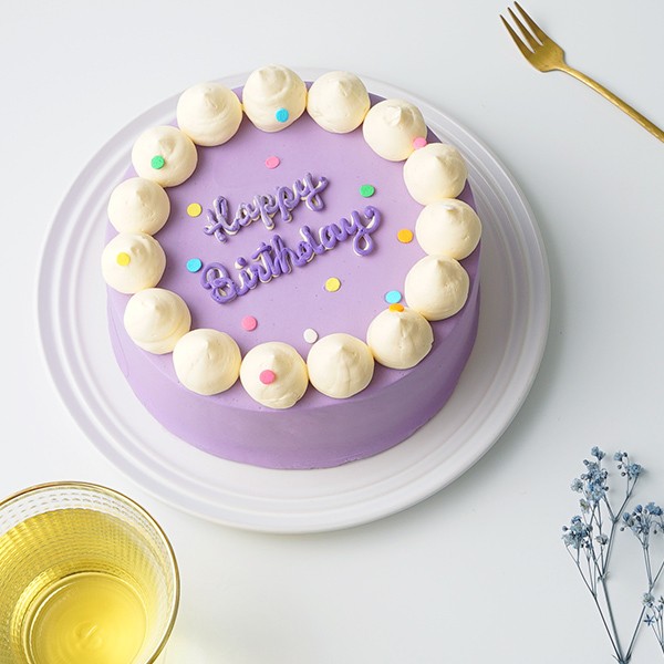 【店頭受取】センイルケーキ風レタリングケーキ 6号《センイルケーキ》