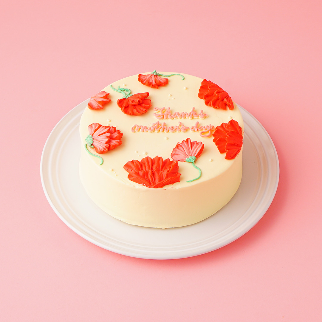 カーネーションの母の日フラワーデコレーション 5号