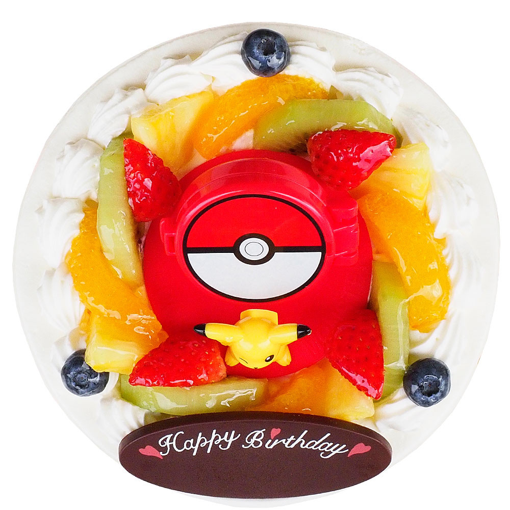 キャラデコお祝いケーキ ポケットモンスター 生クリームショートケーキ 5号 15cm cd-poke-22-cream（CAKE EXPRESS） |  Cake.jp