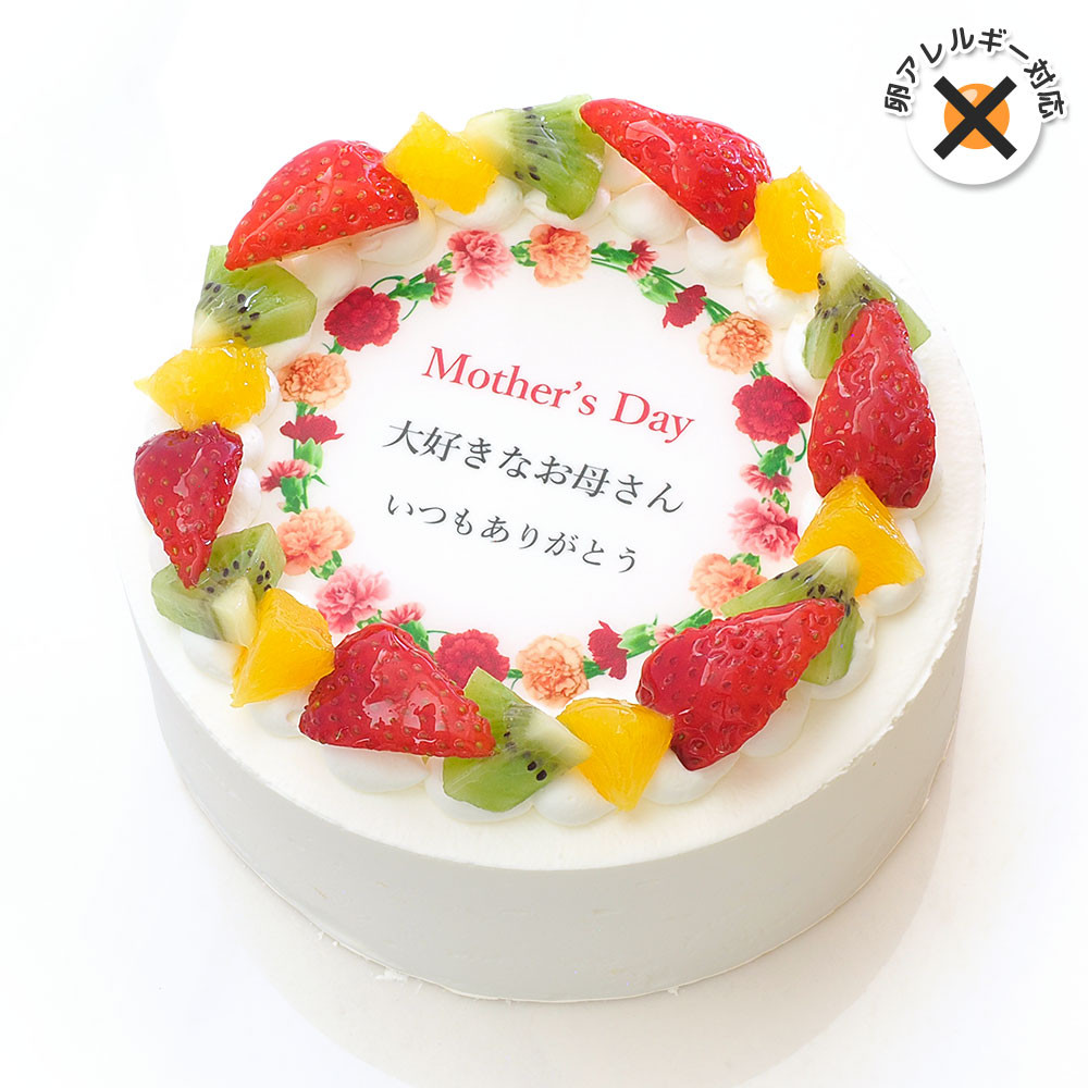 AM[Ή sgp ̓J[l[VP[L bZ[Wvg tbVN[̃t[cfR[VP[L 6 18cm cream-6-mother-noegg