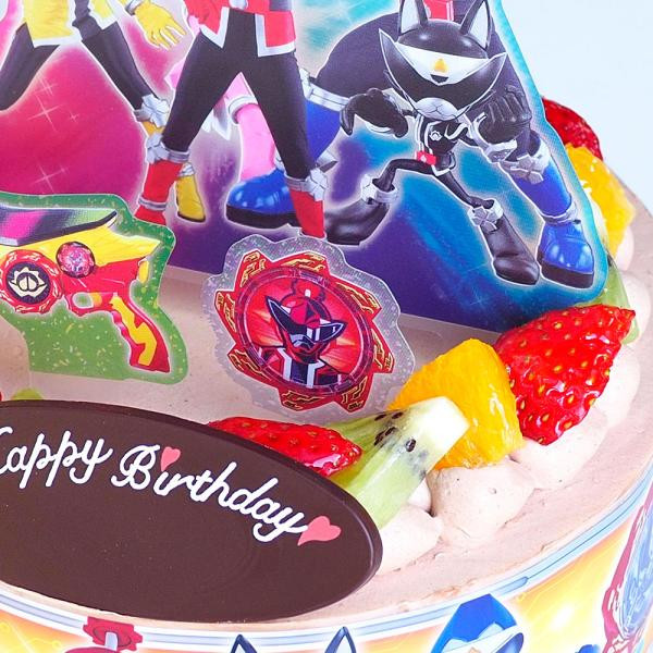 キャラデコパーティーケーキ 爆太郎戦隊ドンブラザーズ 生チョコクリーム 5号 バースデーケーキ 誕生日ケーキ 4 6名様用 フルーツ キャラクター チョコレートケーキ 子供 男の子 冷凍 チョコプレート付 Cd Donbro Choco Cake Express Cake Jp