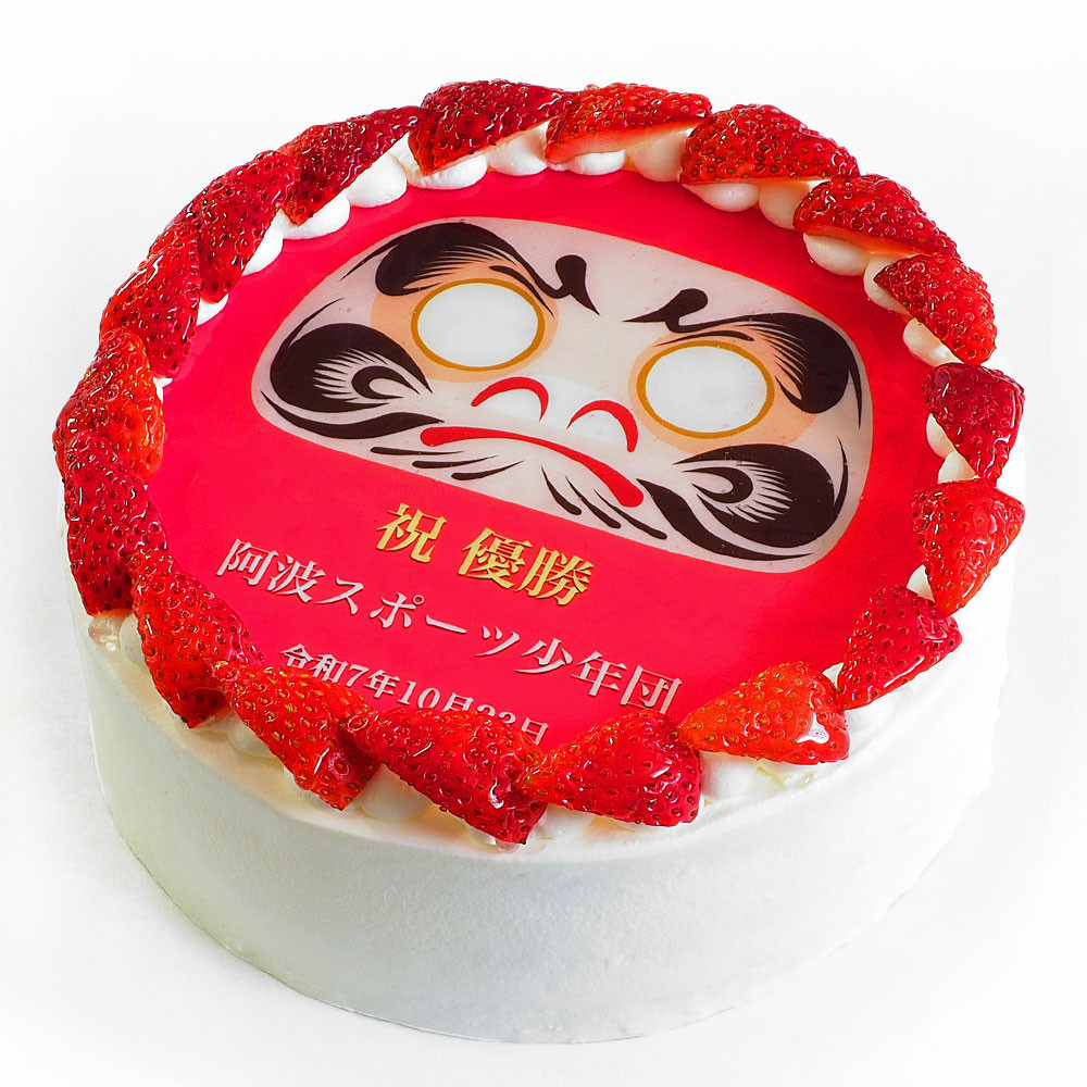 AM[Ή sgp ̂܃P[L N[V[gP[L 6 cream-6-daruma-noegg