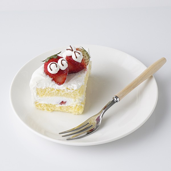 シュークリームといちごでにぎやかにお祝い！生クリームデコレーションケーキ 4号 12cm 6