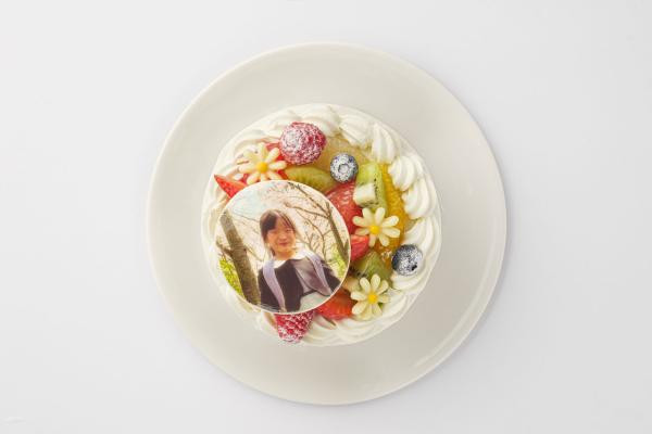写真ケーキ　フルーツいっぱいショート　4号　12cm【パティスリーレコロレ】 9