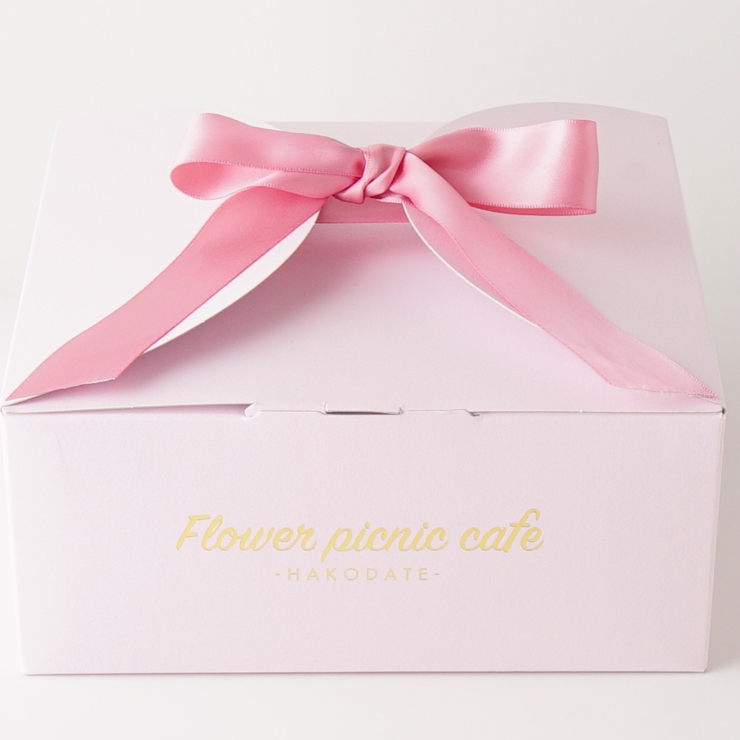 【Cake.jp限定】食べられるお花のバレンタインカップケーキ4個セット バレンタイン2023 8