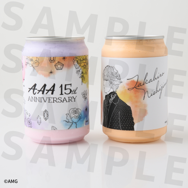 AAA＜特典付き／Takahiro Nishijima＞オリジナルケーキ缶2個セット 2