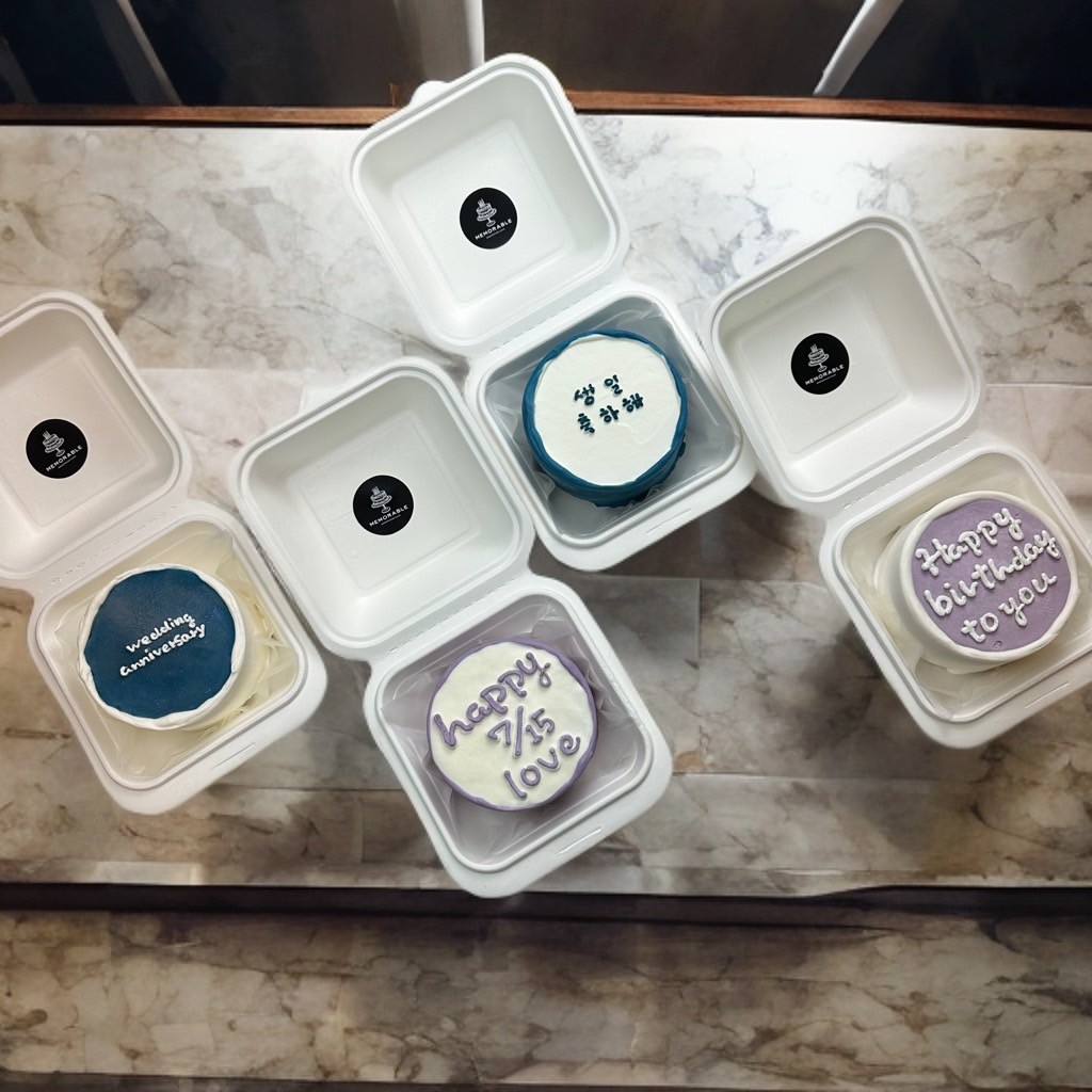 ラウンドペイント・センイルケーキ〜3号サイズ〜