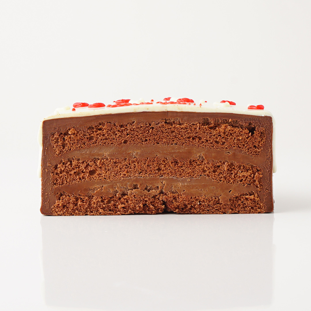 デザインが選べる濃厚チョコドリップセンイルケーキ （ハート）4号 6