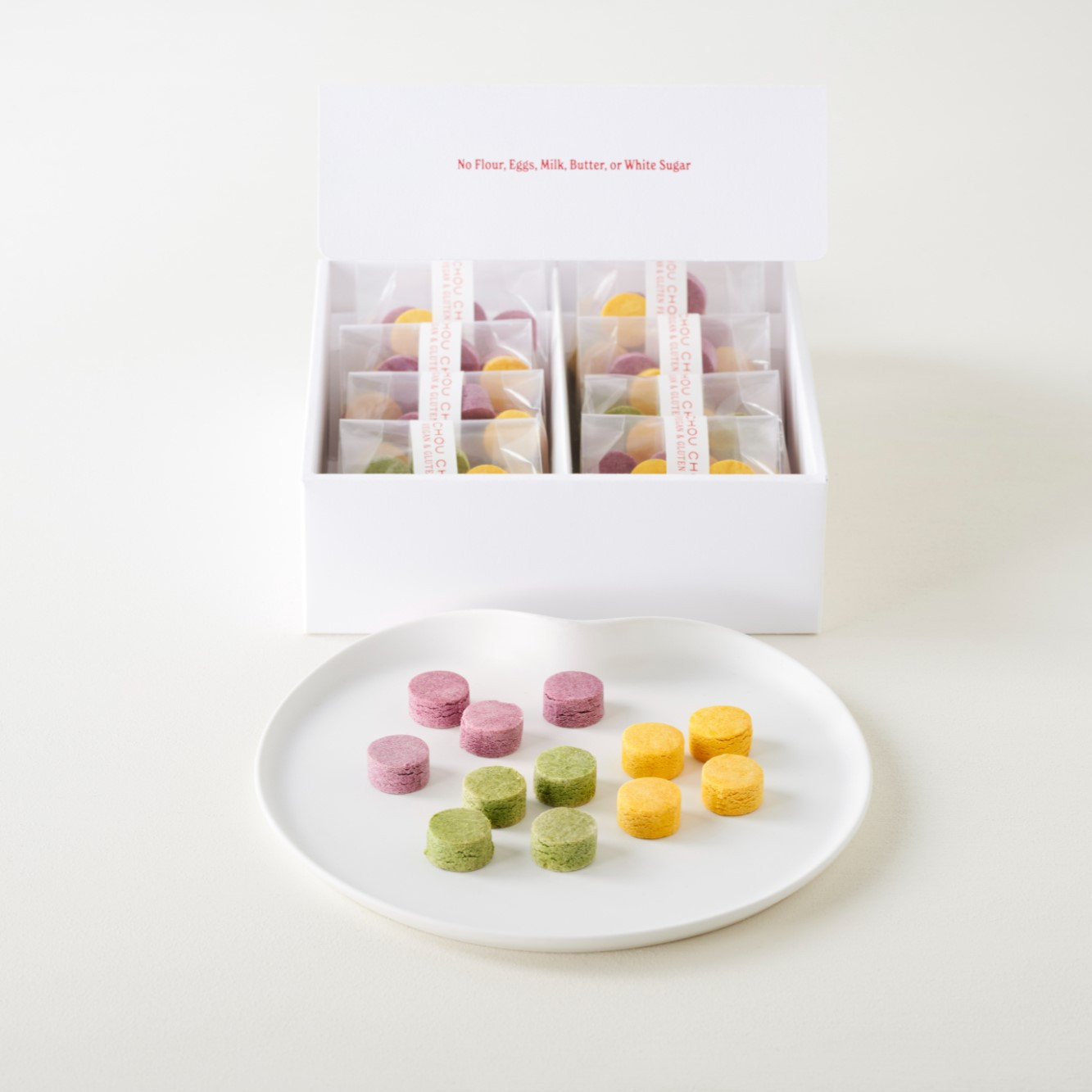 卵・乳製品・小麦不使用 3種の野菜ボーロ８個入り《ヴィーガンスイーツ》《グルテンフリー》 母の日のギフト・プレゼント2025