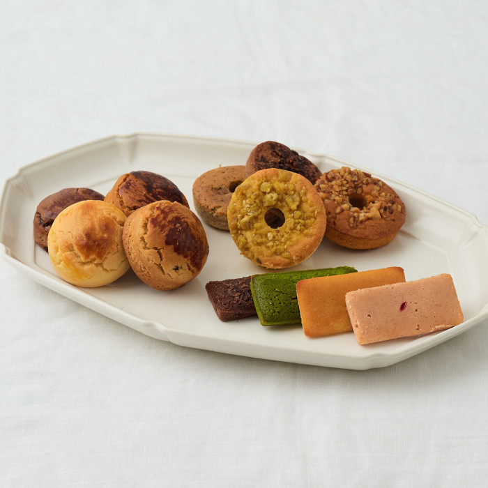 【グルテンフリー】焼き菓子 12個セット(ドーナツ / スコーン / フィナンシェ)お歳暮2025
