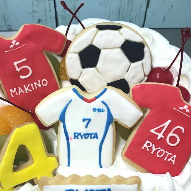 ユニフォーム ボールクッキー 2枚入り Le Ciel Bleu 青空 Cake Jp