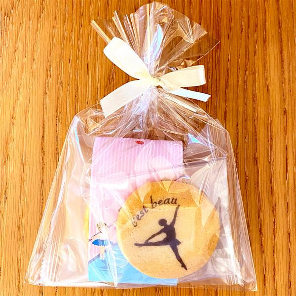 50baum 5セット以上 1個単位追加可能 名入れができるバレエ発表会の記念品 プレゼントにぴったりのオーダーメイドスイーツセット お菓子2点入りプチギフト Niko Gifts Sweets Cake Jp