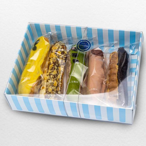 グルテンフリー 月夜のエクレール 5本セット Patisserie Soraka Cake Jp