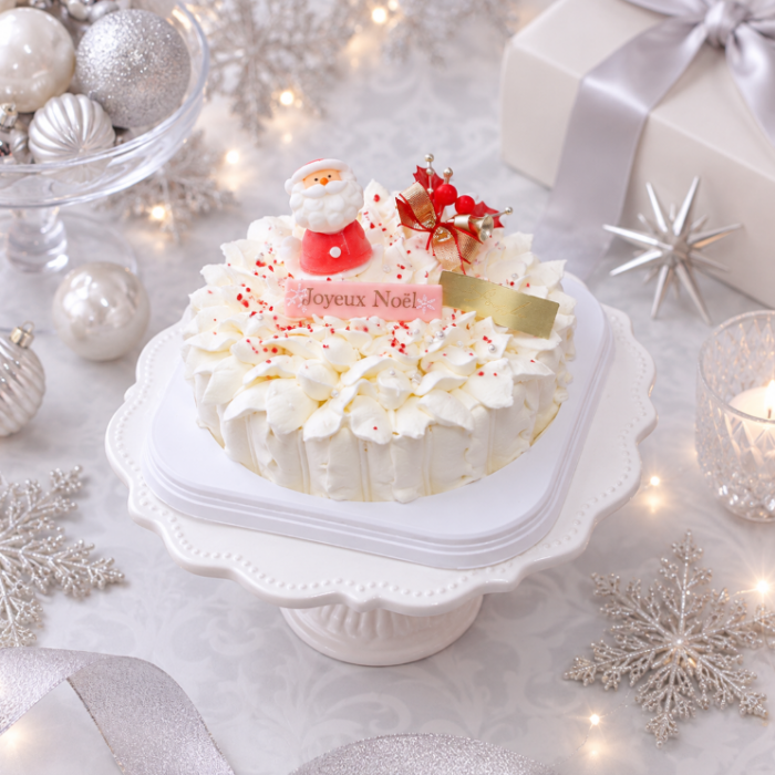 ホワイトローズ レアチーズケーキ 5号ケーキ クリスマス2026