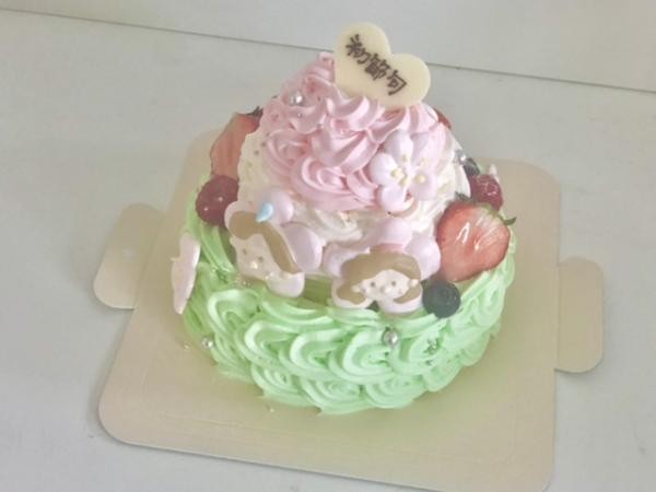 豪華3段ケーキ ひな祭りケーキ 4号 3tier Cake Cake Jp