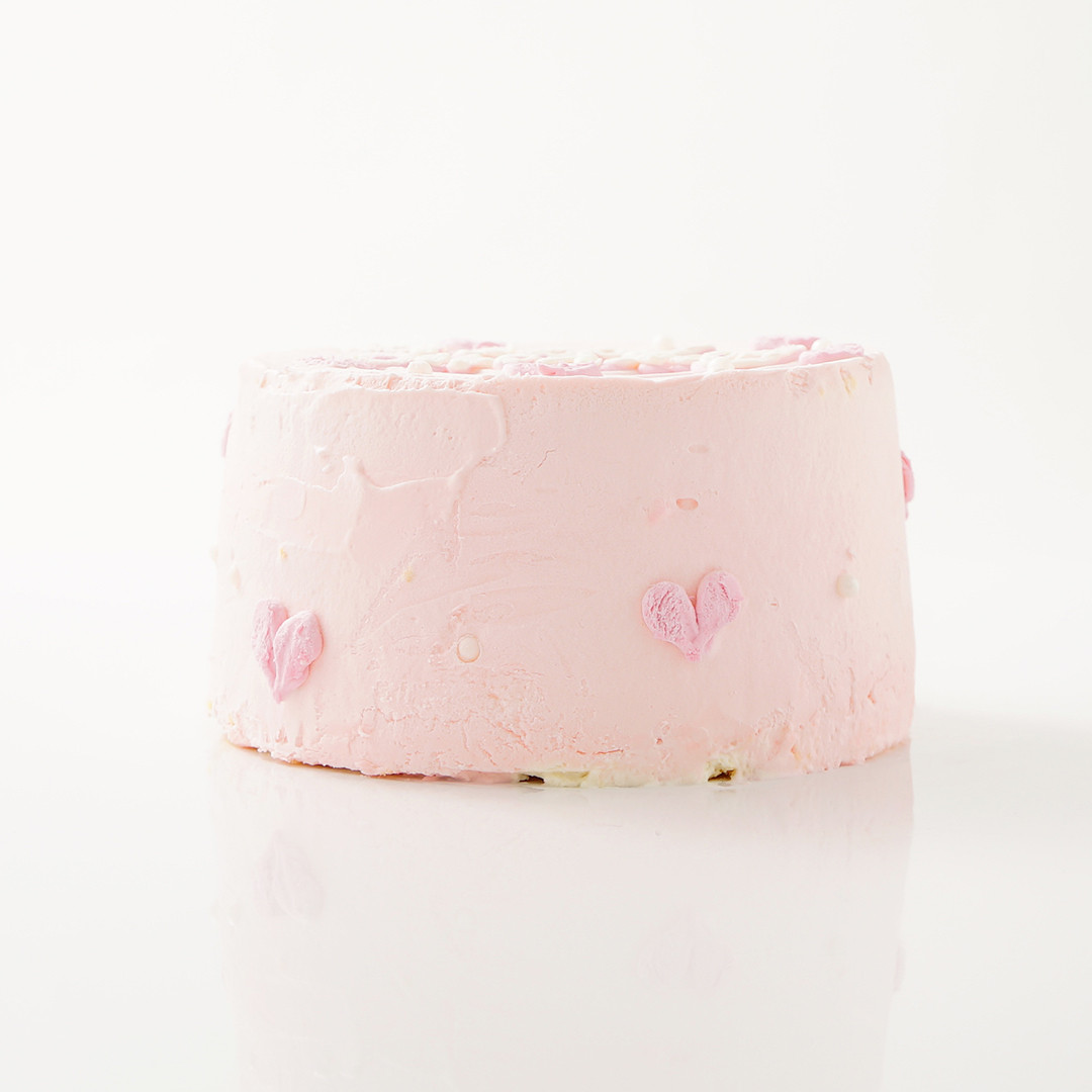 【選べる7色】北海道産乳製品使用！！ハートデザインのセンイルケーキ　4号 4