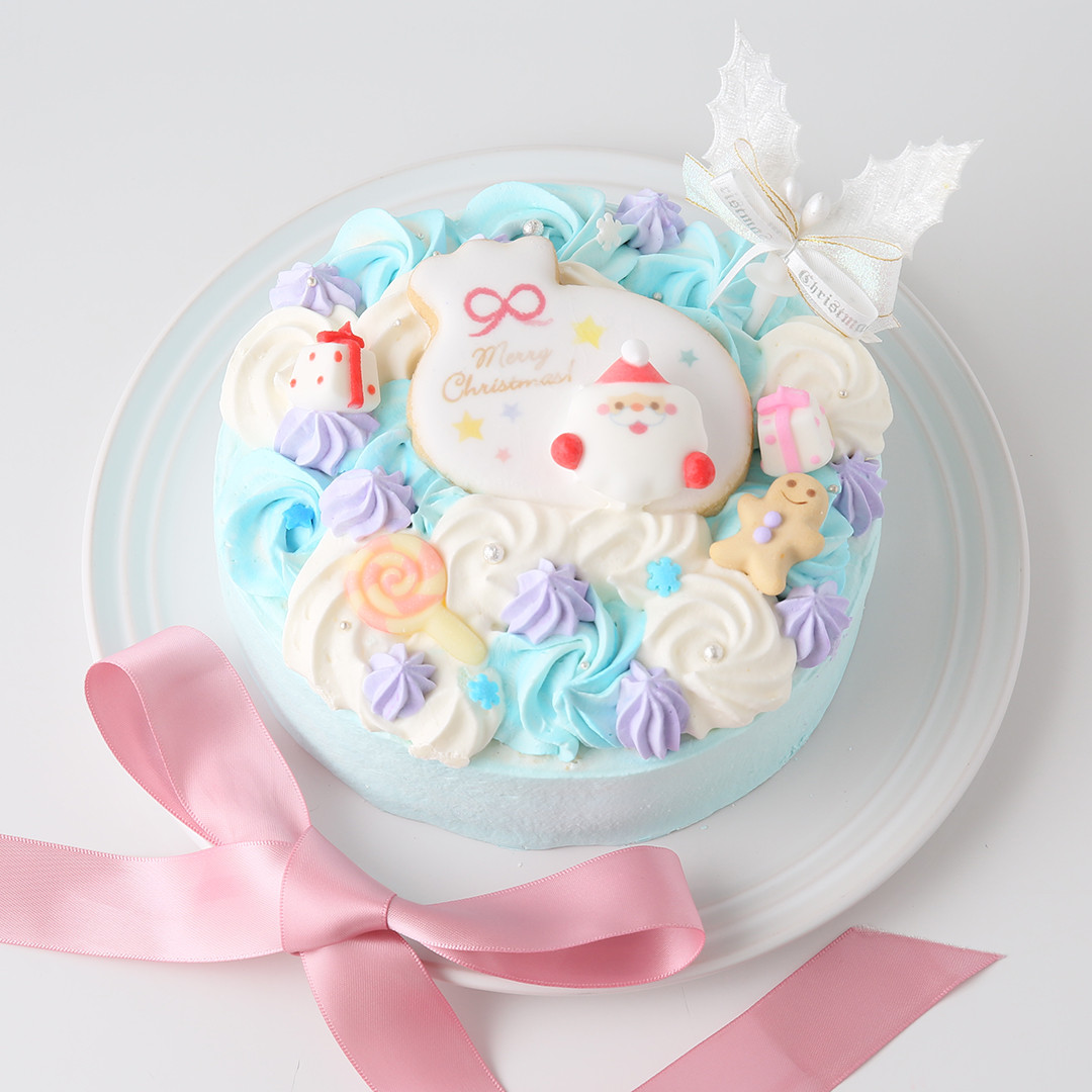 プレゼントサンタのクリスマスケーキ 4号 クリスマス22 La Vie En Rose Cake Jp