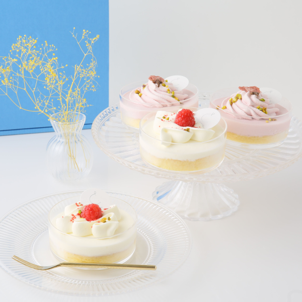 【AND CAKE】ショートケーキ＆ショートケーキ 桜 4P Cake.jp限定 母の日2024