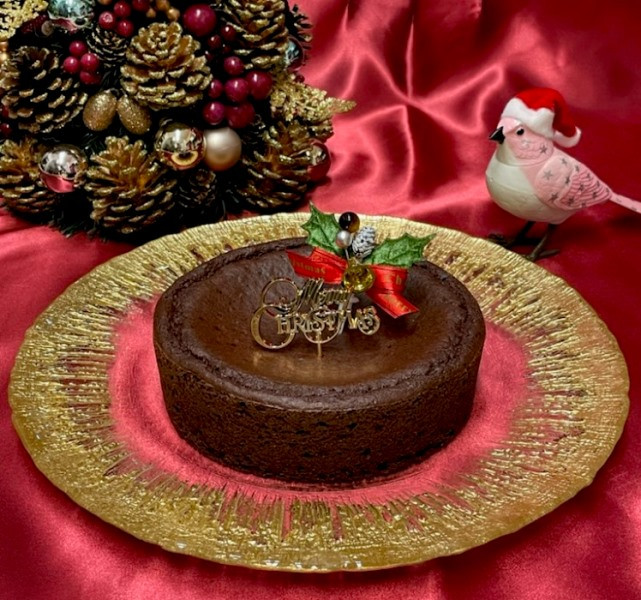 グルテンフリー ガトーショコラ 5号 15cm ヴィーガン アレルギー対応 小麦なし 卵なし 乳なし ヴィーガンスイーツ ヴィーガンケーキ ヴィーガンクリスマスケーキ Wagome Cake Jp