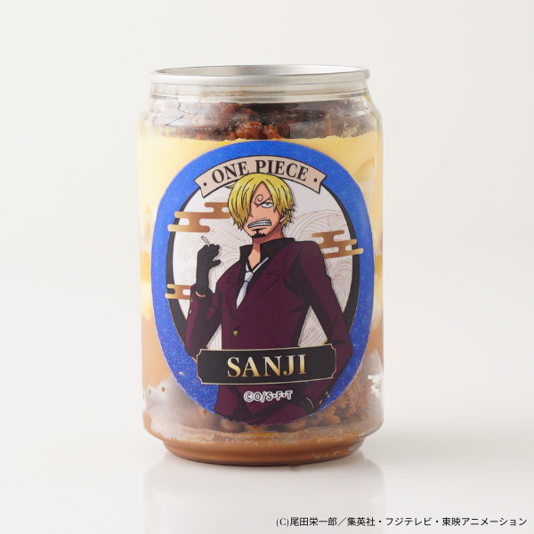 『ワンピース』ルフィ・ゾロ・サンジ ケーキ缶 6
