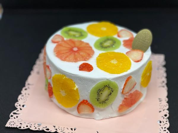 フルーツ断面ケーキ 5号 ピュアハート Cake Jp