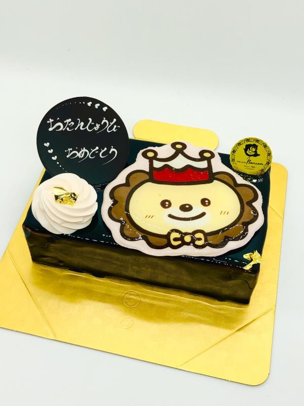 グランショコラ オリジナルキャラクターケーキ 15 14cm 4 5名様用 パティスリーばら苑 Cake Jp