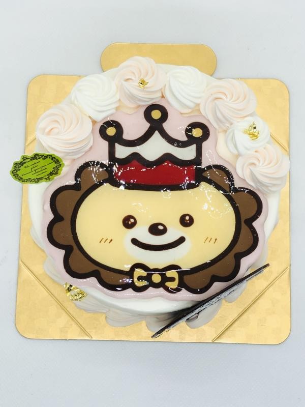 オリジナルキャラクターケーキ 生デコレーション 4号 12cm 2 3名様用 パティスリーばら苑 Cake Jp