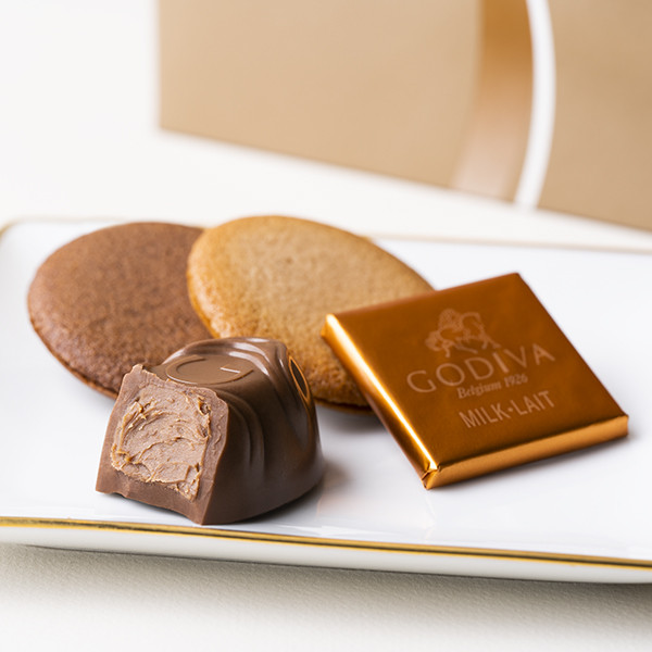 GODIVA】クッキー＆チョコレート アソートメント(クッキー8枚 チョコレート21粒)（GODIVA） | Cake.jp