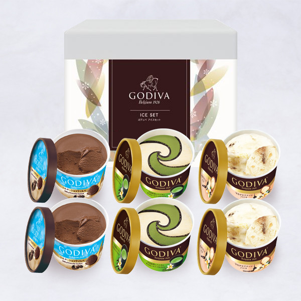 GODIVA】【オンラインショップ限定・送料込】季節のアイスセット6個入