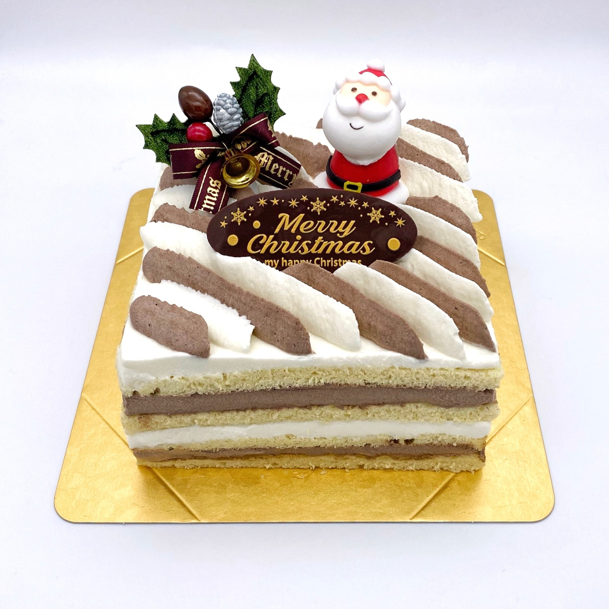 (冷凍)卵、乳・小麦・大豆除去可能 冷凍ブランノワール5号(3～5名様向け)クリスマスケーキ2022 1