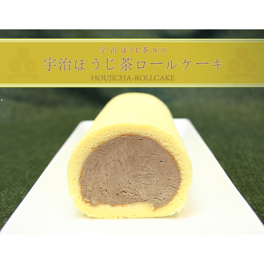 宇治ほうじ茶ロールケーキ 京都宇治 茶游堂 Cake Jp