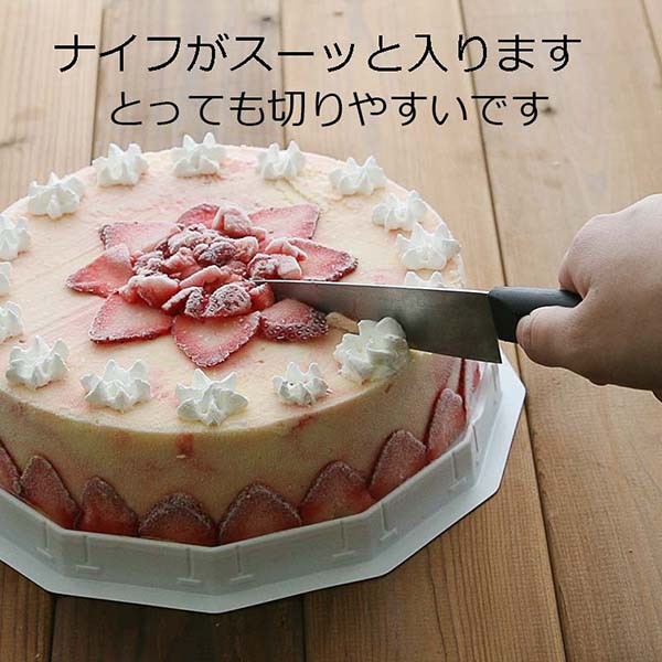 いちごのミルフィーユアイスケーキ 6号 18cm（魁ジェラート） | Cake.jp