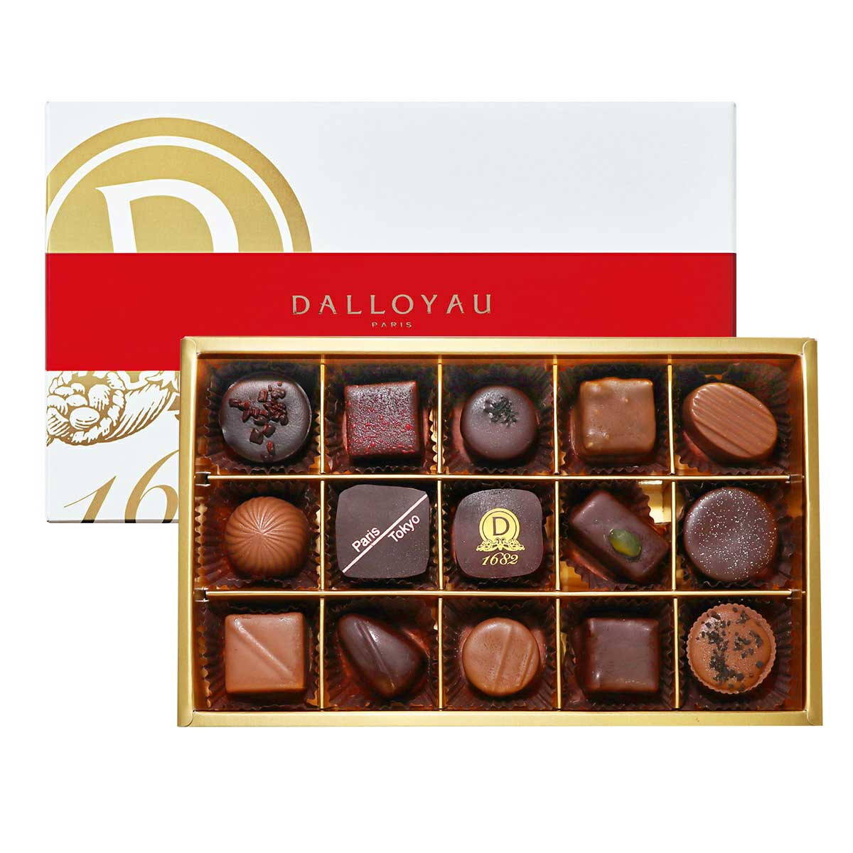 【ダロワイヨ】コフレ ド ショコラ 15個入 