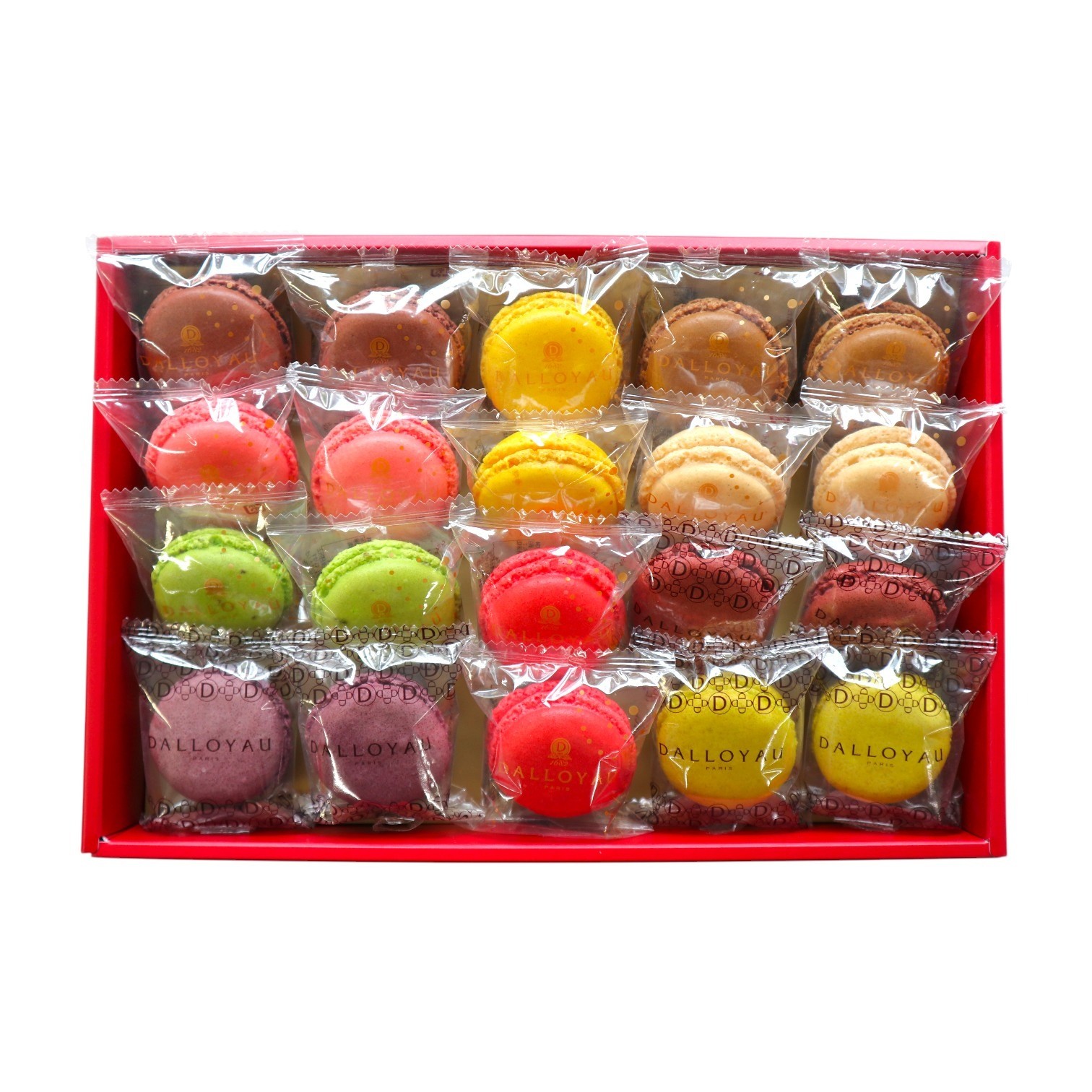 【ダロワイヨ】季節のマカロン入り詰め合わせ（20個入）