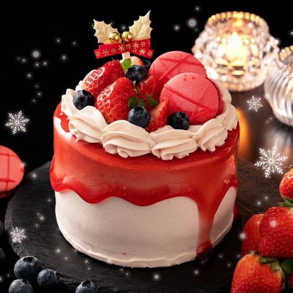 【西内花月堂】クリスマスケーキ Rouge Noel (ルージュ ノエル) 4号 クリスマス2021 