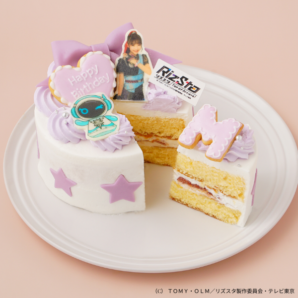 『朝陽 美羽』オリジナルホールケーキ 2